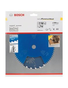 Hoja de sierra circular Expert for Construct Wood 160 x 20 x 2,0 mm, 24