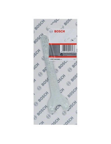 Llave recta de dos tetones