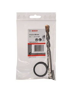 Broca centradora con pasador de fijación y anillo de goma 11,5 x 84 x 136 mm