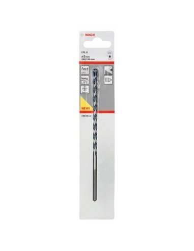 Brocas para hormigón CYL-5 5 x 100 x 150 mm