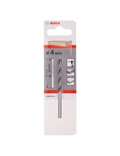 Brocas en espiral para madera estándar 4 x 43 x 75 mm, d 4 mm