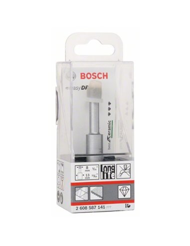 Brocas de diamante para perforación en seco Easy Dry Best for Ceramic 8 x 33 mm