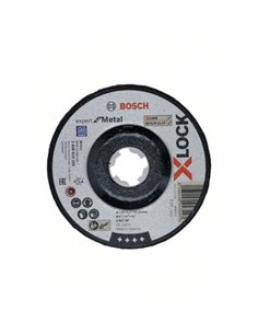 X-LOCK Expert for Metal 125x6x22,23, desbaste con rebaje