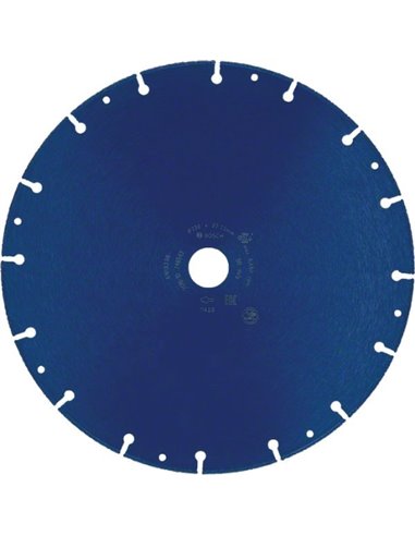 Disco de corte Expert Diamond Metal Wheel de gran tamaño de 230 x 22,23 mm Para amoladoras grandes con tuerca de bloqueo