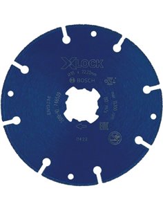 Disco de corte Expert Diamond Metal Wheel X-LOCK de 115 x 22,23 mm Para amoladoras pequeñas