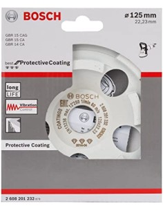 Muela de vaso de diamante...