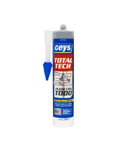 CEYS TOTAL TECH GRIS CARTUCHO 290ML