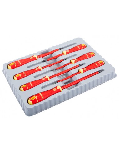 JUEGO DESTORNILLADORES 7 PIEZAS AISLO...