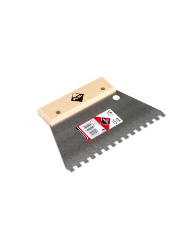 Espátula peine alicatado 6x6 m