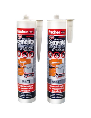 Cemento express gris claro 310 Ml