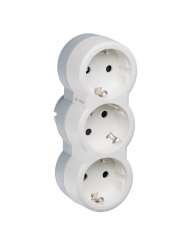 Adaptador 3x2+T 10/16 frontal