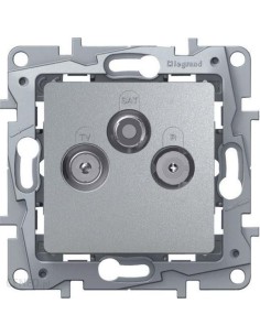 Base Final TV/ SAT Aluminio