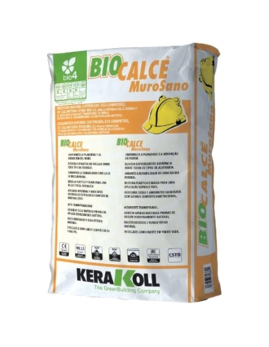 Mortero BIOCALCE Muro sano 25 Kg