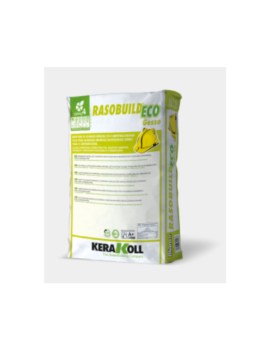 Mortero RASOBUILD ECO TOP  Gesso 20 Kg