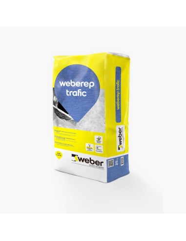 Mortero rápido TEC TRAFIC negro 25 Kg