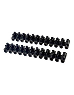 Regleta NYLBLOC 16 MM2 Negro