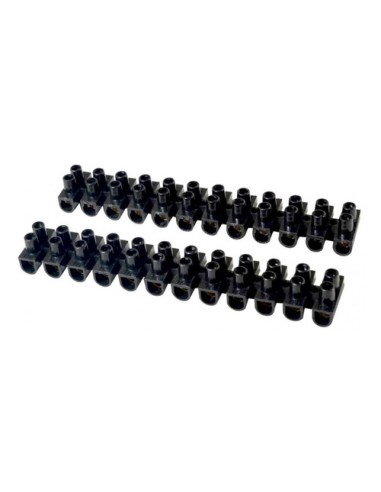 Regleta NYLBLOC 16 MM2 Negro