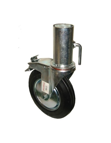 Rueda andamio 200 mm hembra