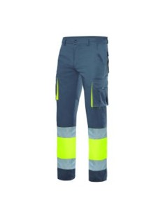 PANTALON STRETCH bicolor av...