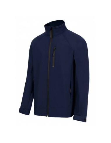 CAZADORA SOFT SHELL azul marino M