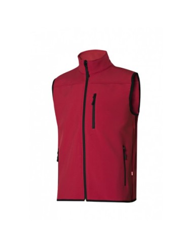 CHALECO SOFT SHELL M rojo