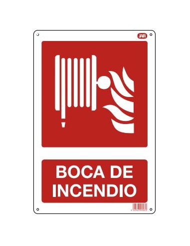 PLACA SEGURIDAD 450X300 POLIESTILENO