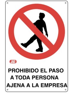 PLACA SEGURIDAD 450X300...