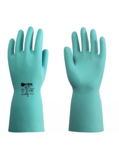 GUANTE NITRILO FLOCADO
