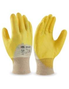GUANTE NITRILO AMARILLO
