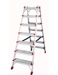 ESCALERA ALUMINIO 1 TRAMO 7...