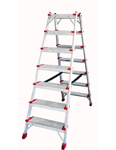 ESCALERA ALUMINIO 1 TRAMO 7 PELDAÑOS...