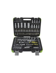 JUEGO VASOS 1/2" 1/4" 108 PZAS